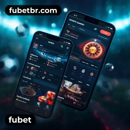 Aplicativo móvel fubet para iOS e Android